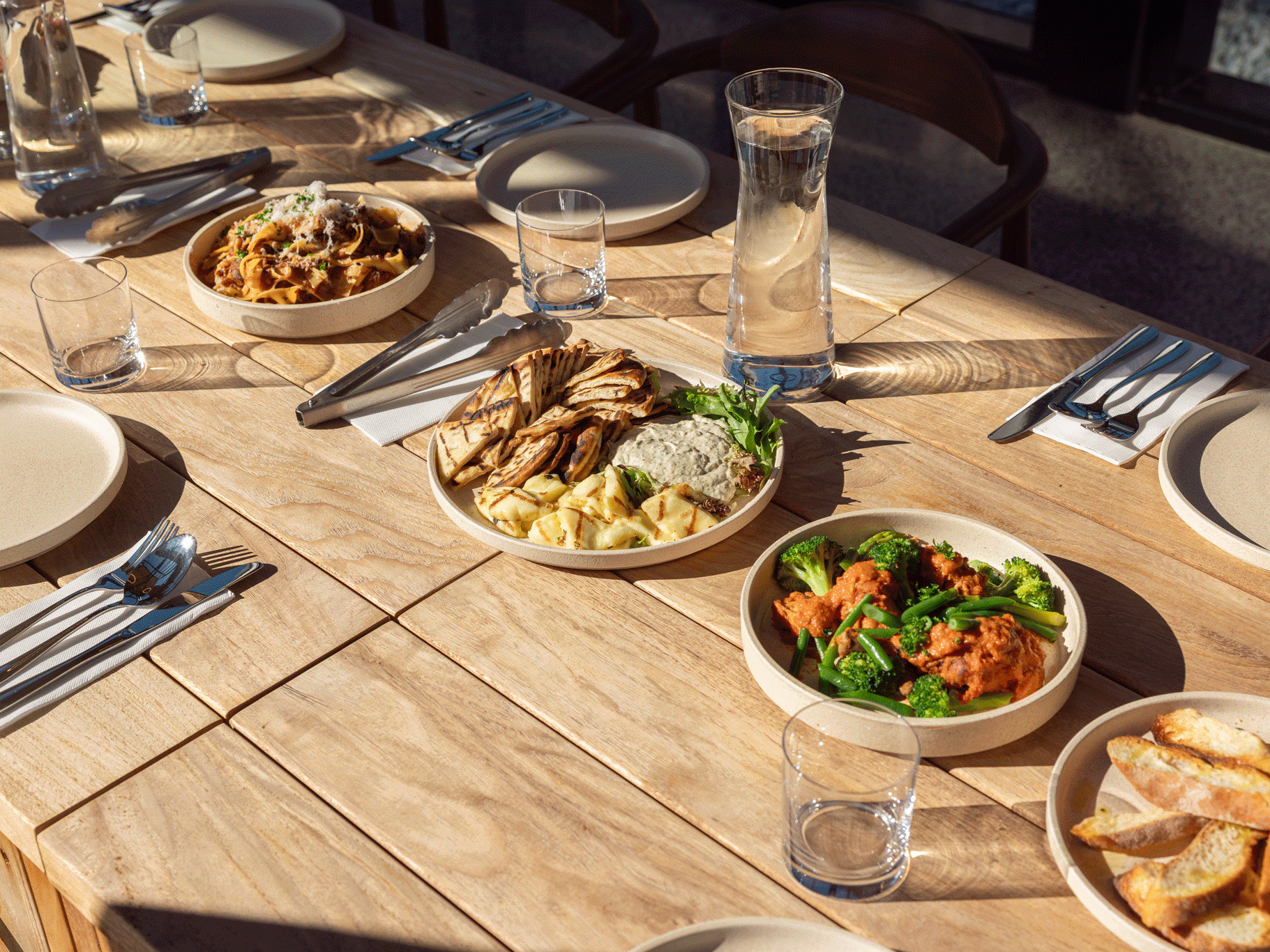 meteora vineyard food