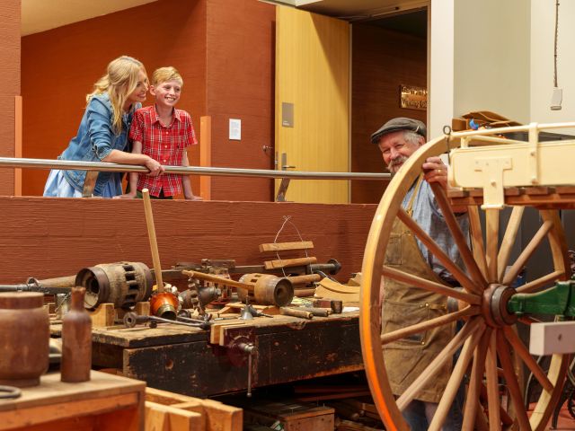 inside Queensland Museum Cobb + Co
