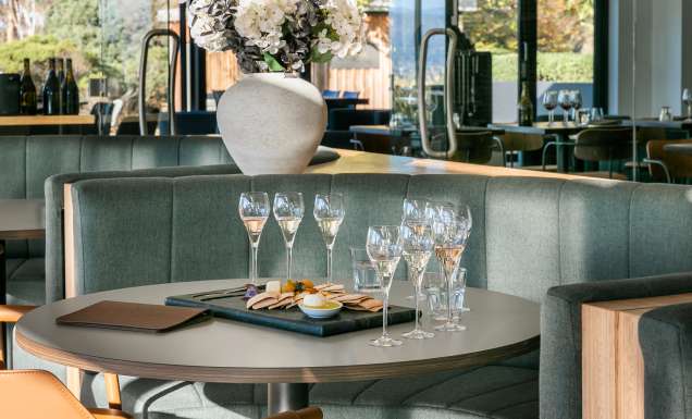 interior of Tamar Ridge & Pirie Cellar Door tamar valley