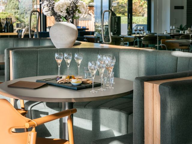 interior of Tamar Ridge & Pirie Cellar Door tamar valley