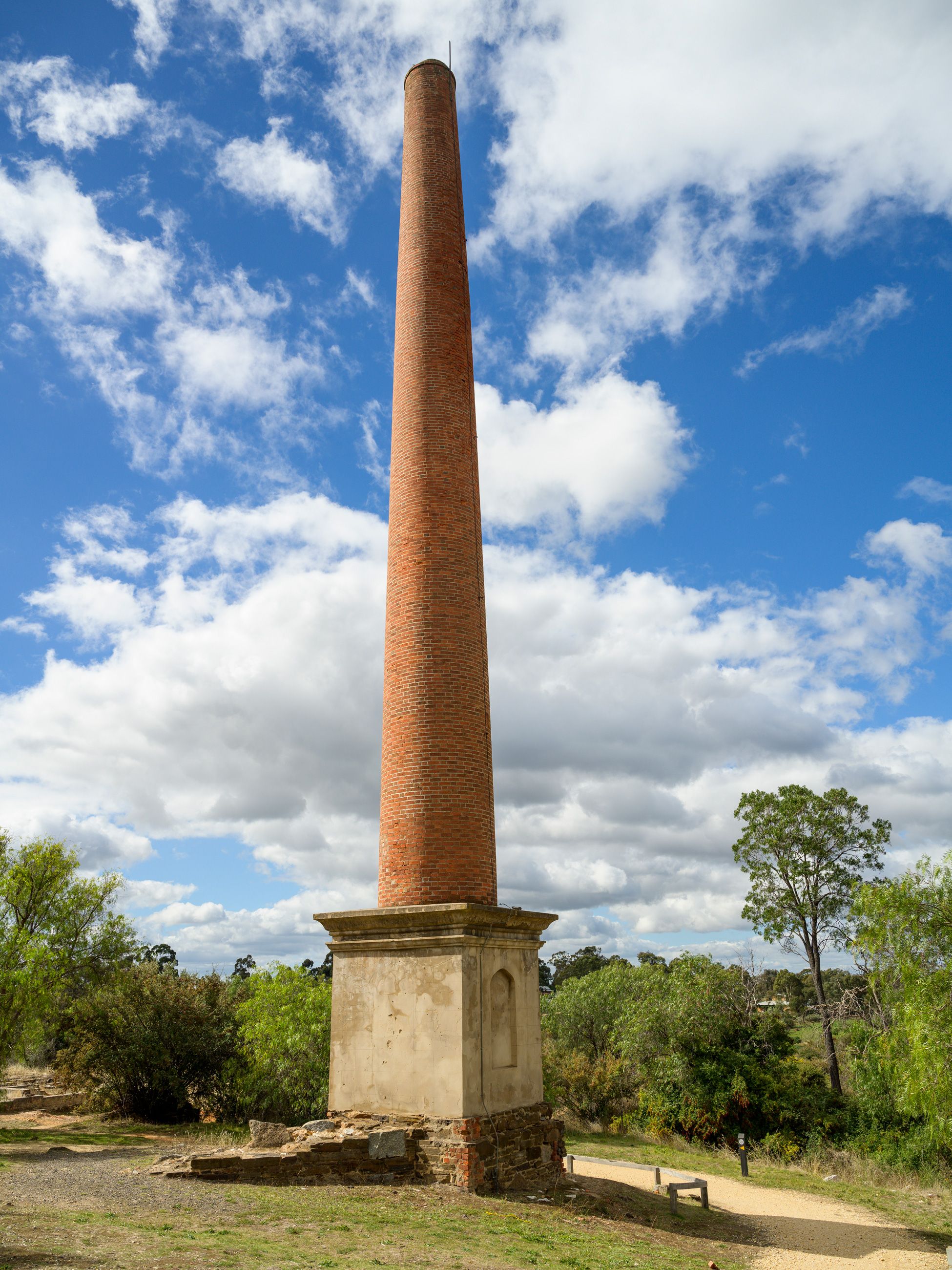 Beehive Mine chimney, Maldon, Victorian Goldfields