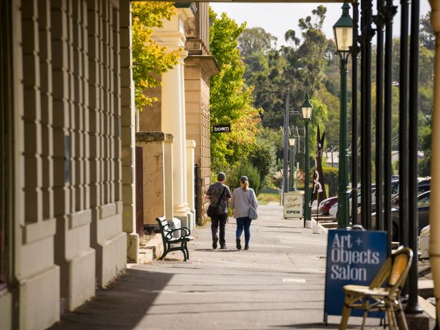 Clunes Streetscape, Victorian Goldfields