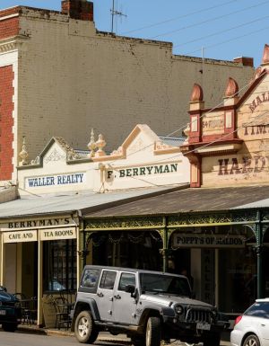 the Maldon Streetscape, Victorian Goldfields