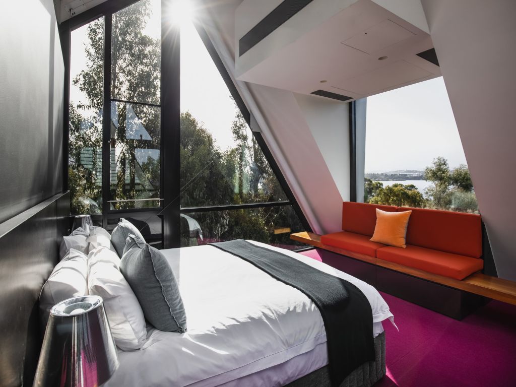 bedroom in the Walter Pavilion