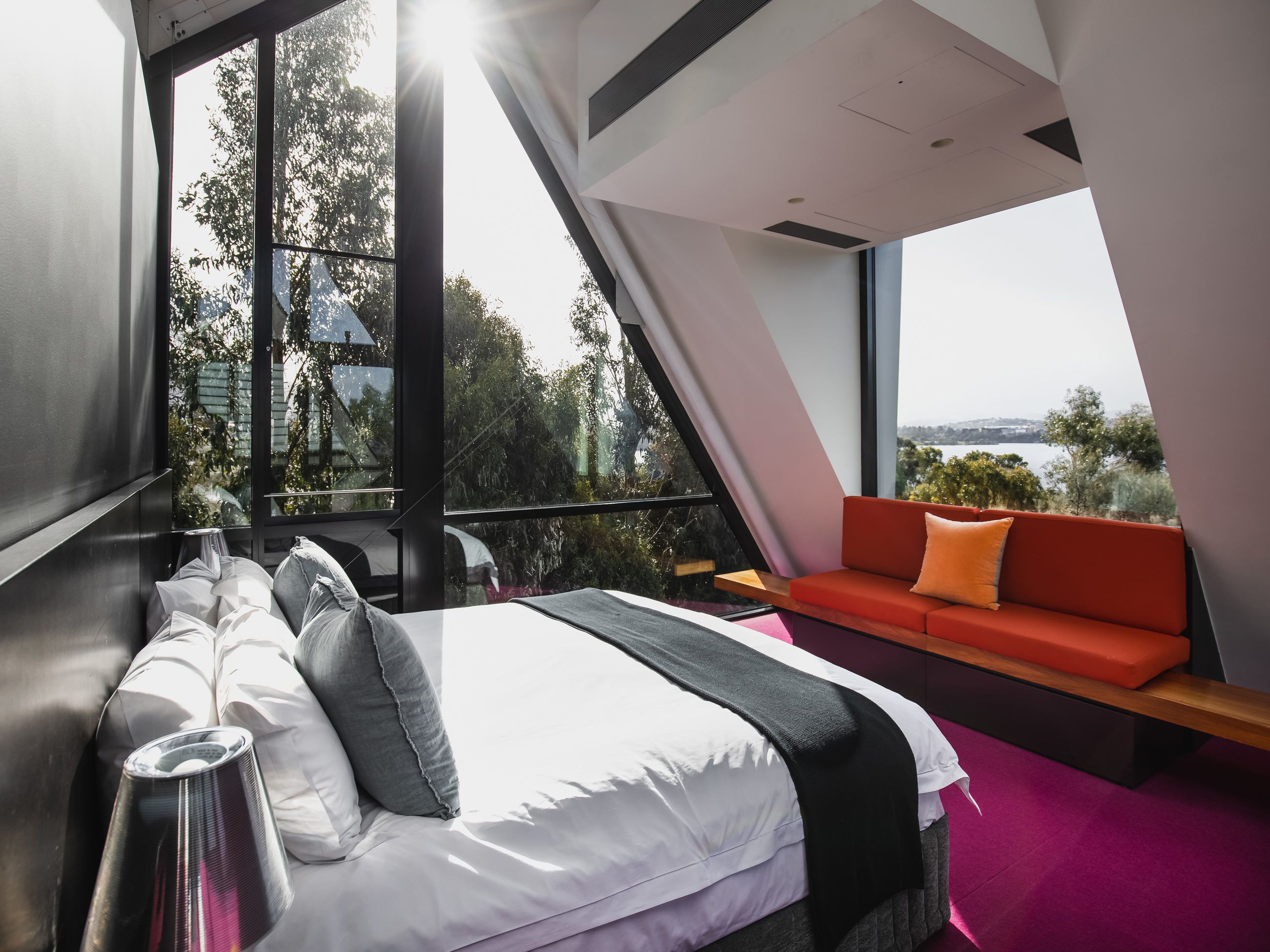 bedroom in the Walter Pavilion