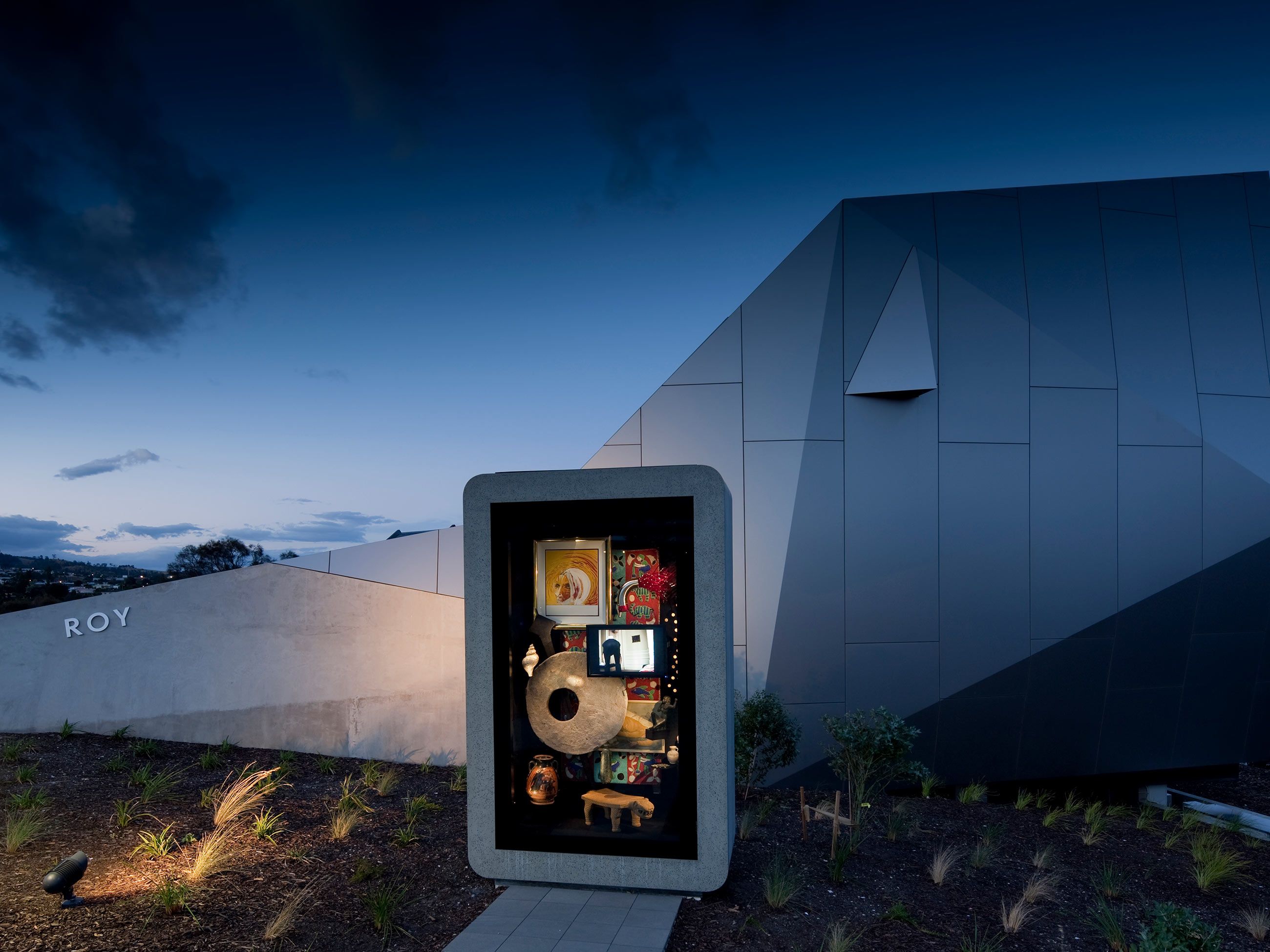 exterior of The Pavilion at MONA