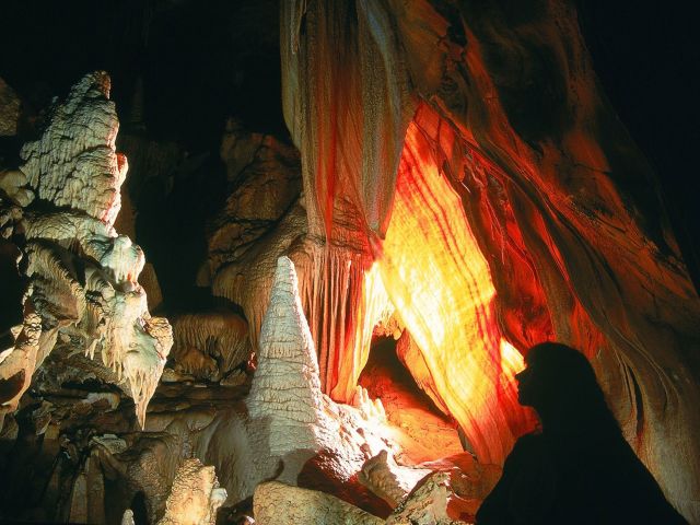 Jenolan Caves in the Blue Mountains, NSW