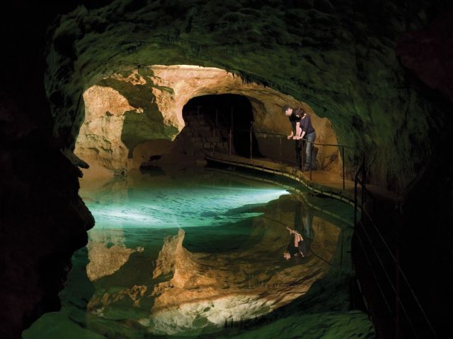 Jenolan Caves in the Blue Mountains, NSW