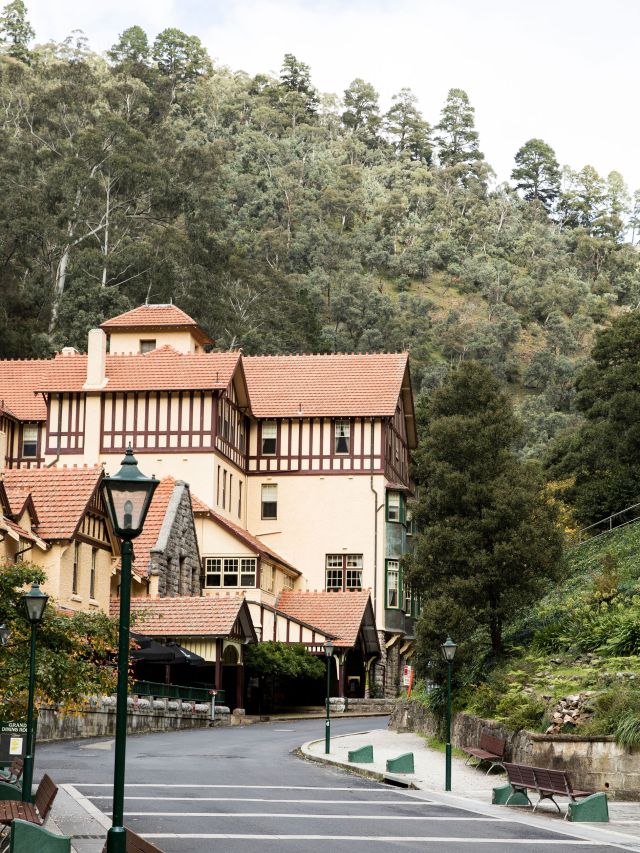 Caves House at Jenolan Caves in the Blue Mountains, NSW