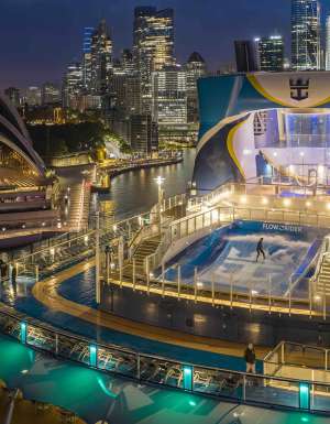 anthem of the seas in sydney harbour