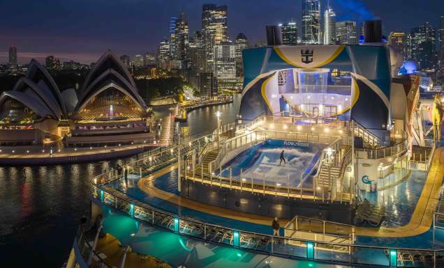 anthem of the seas in sydney harbour
