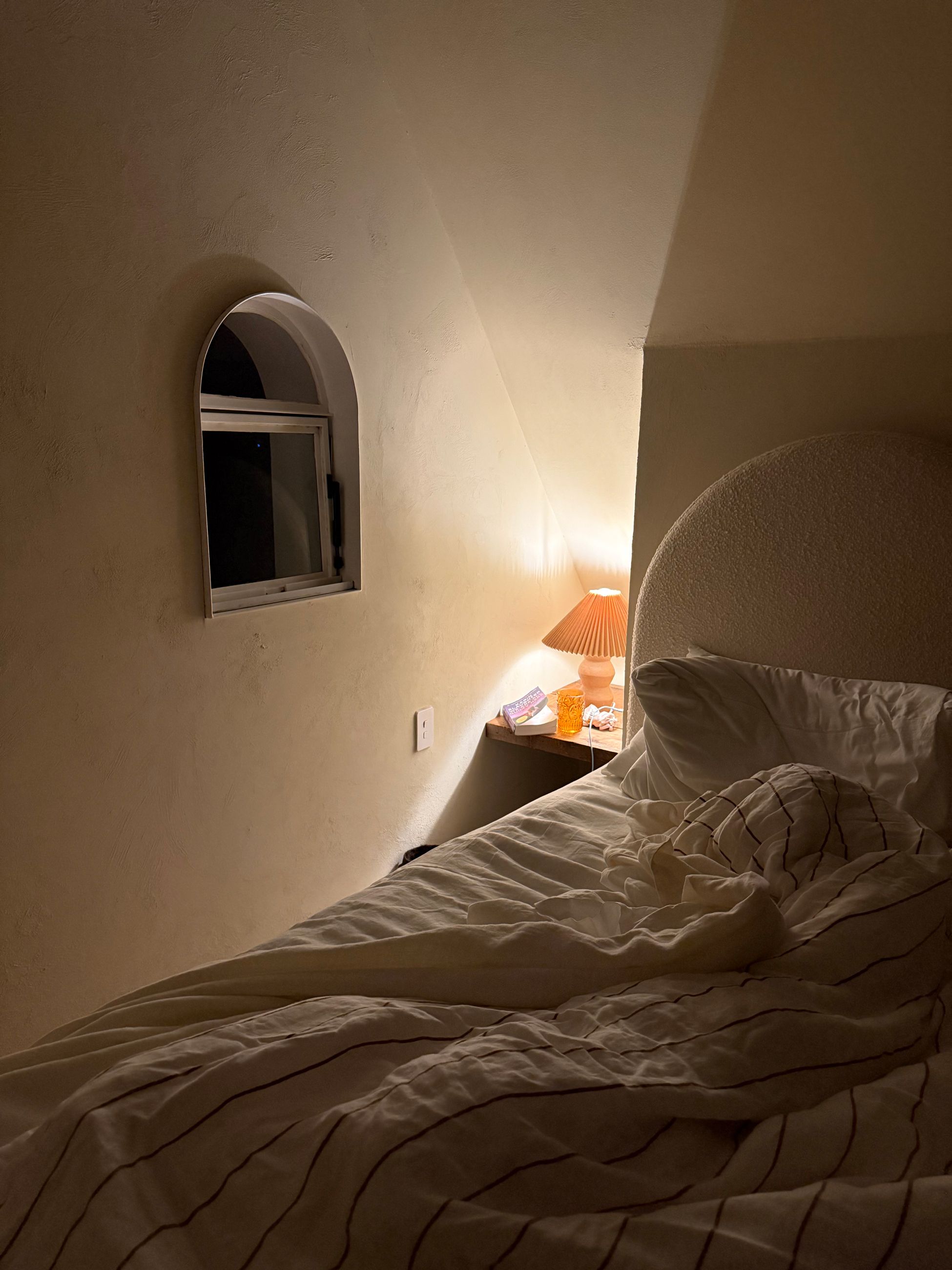 Bedroom at night