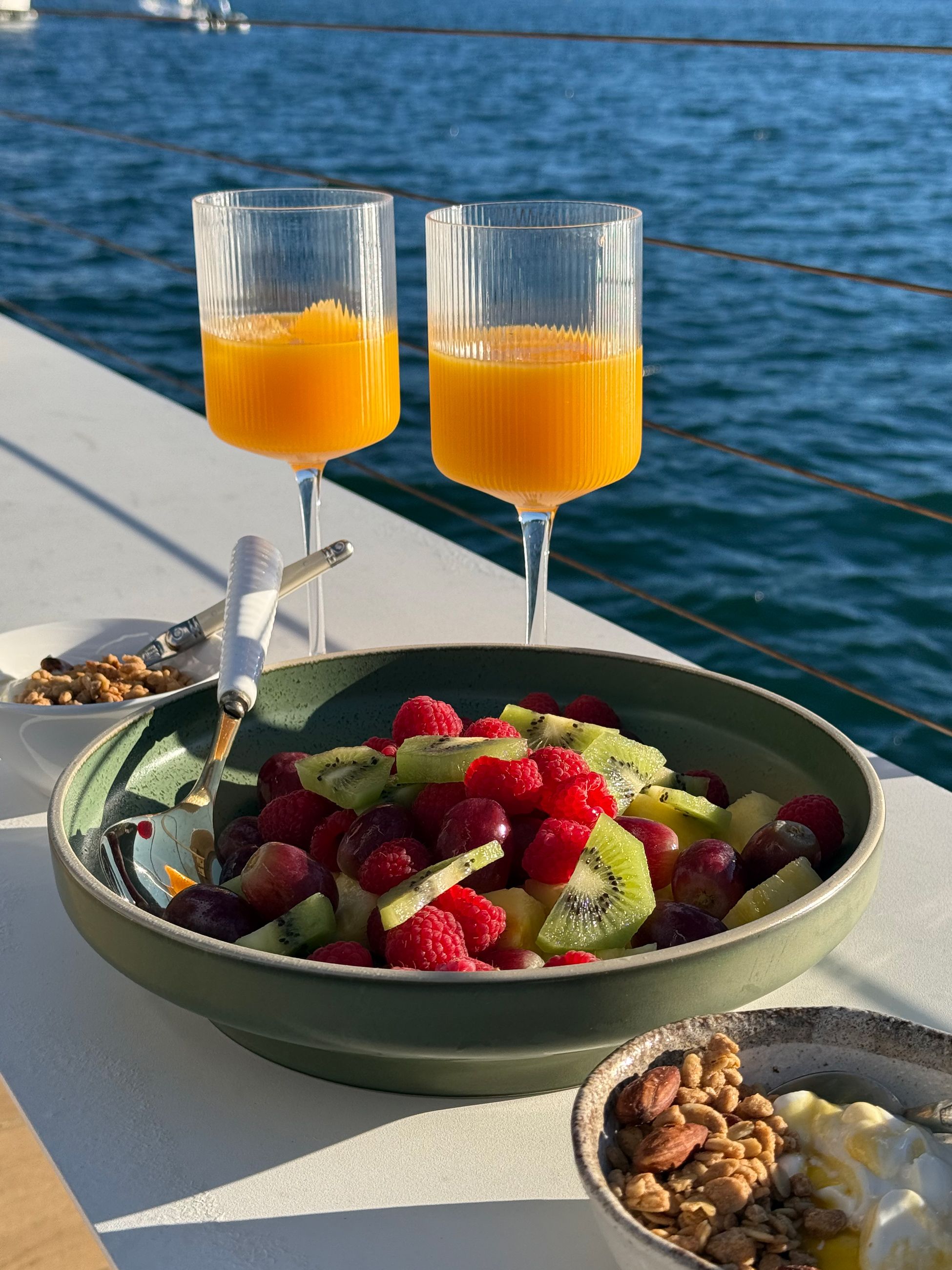 Breakfast supplied on Lilypad
