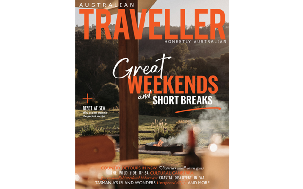 Great Weekends & Short Breaks Australian Traveller magazine cover