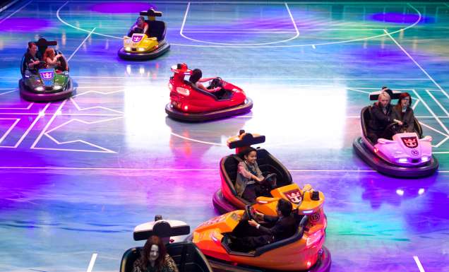 bumper cars on anthem of the seas