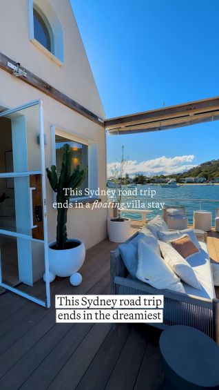 This Sydney road trip ends at Lilypad Palm Beach