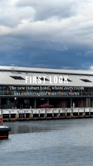 The new Hobart hotel, where every room has uninterrupted waterfront views