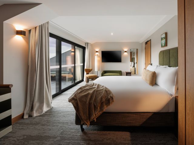 Interior of Studio Premier room at Citadines Elizabeth St Pier