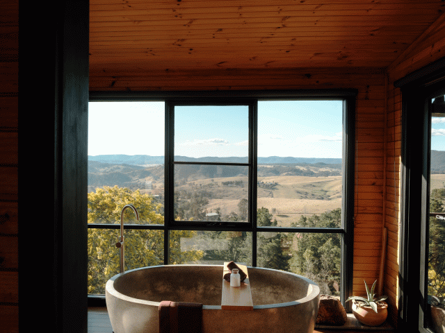 hilltop cabin blue mountains