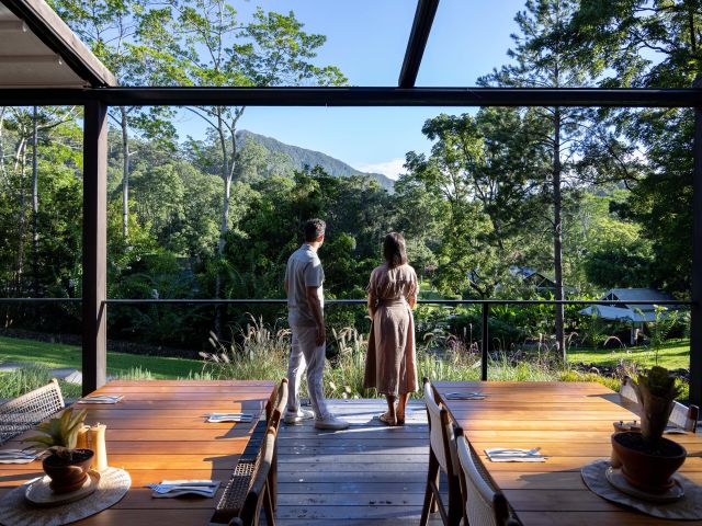 Eden Retreat Dining Room View