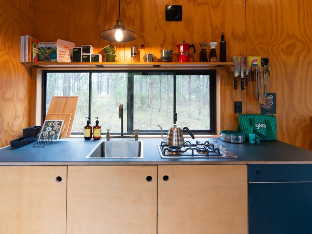 Lyka X Unyoked dog-first cabins