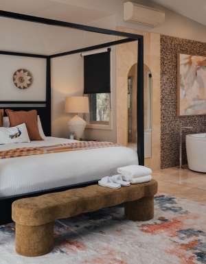 Clayfields Hunter Valley Valley View bedroom