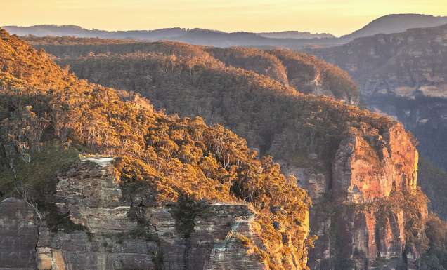 Pulpit Rock Lookout near Govetts Leap, Blue Mountains National Park
