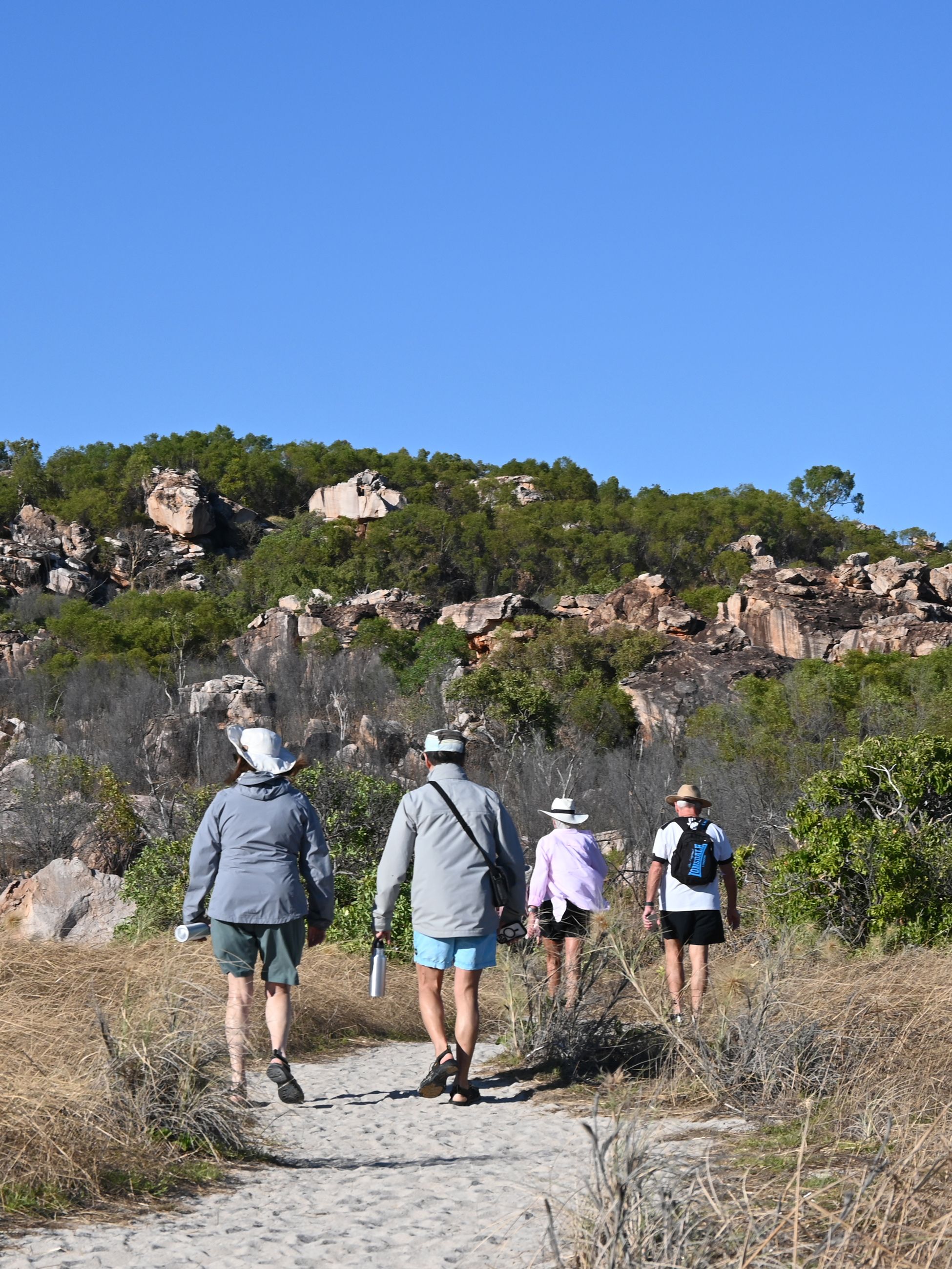 Following the trail on Jar Island