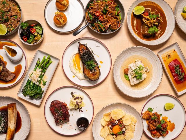 table spread at isora cronulla
