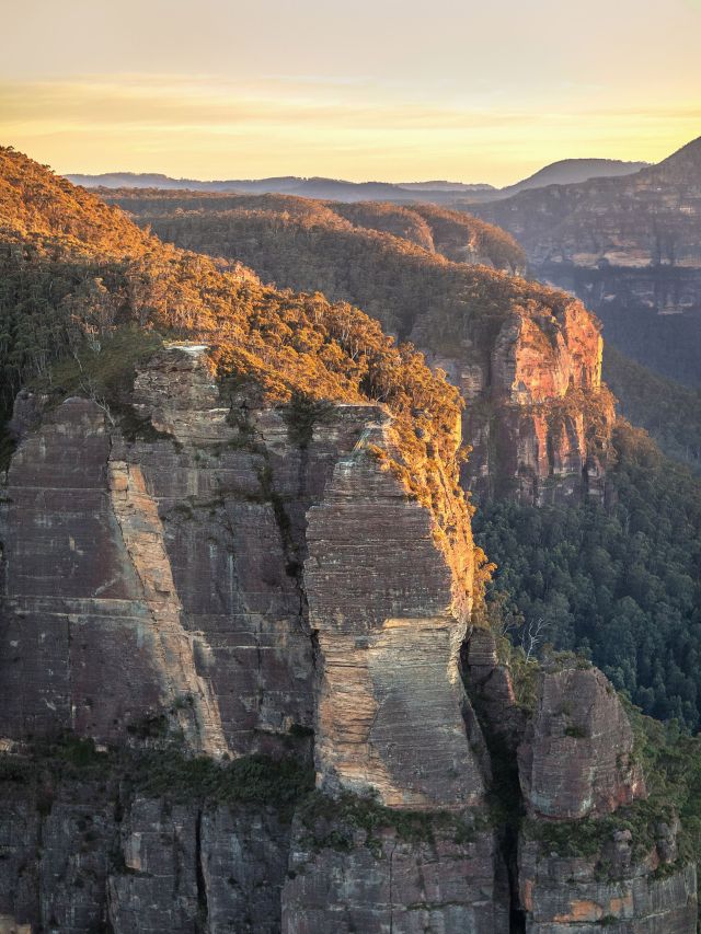 Pulpit Rock Lookout near Govetts Leap, Blue Mountains National Park