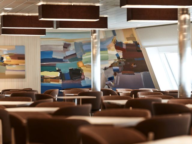 Interior of new Spirit of Tasmania ships