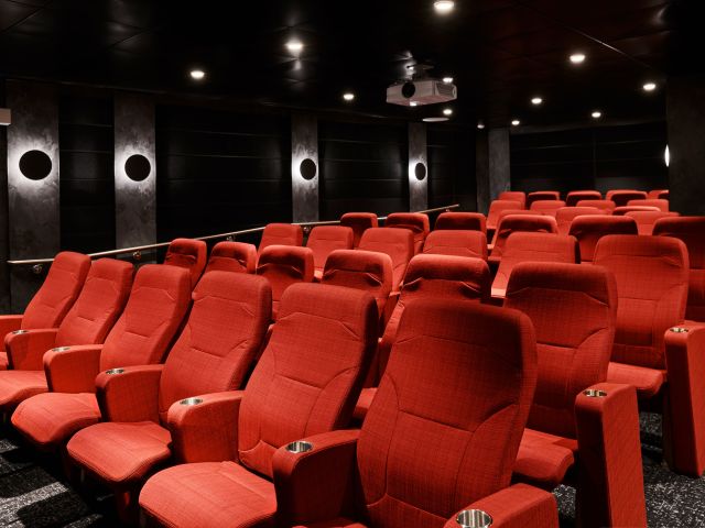 Cinema room onboard Spirit of Tasmania