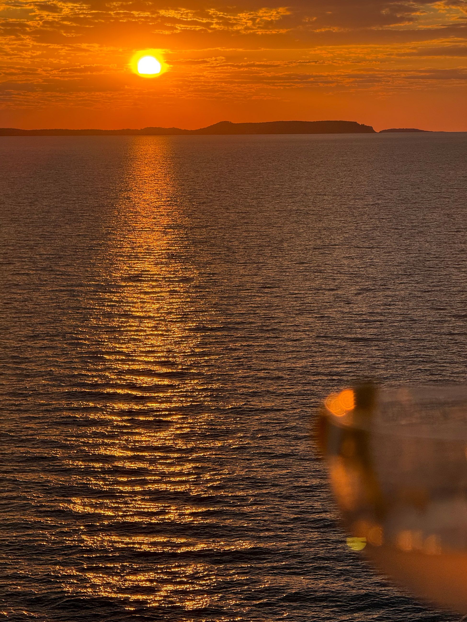 Sunset at the Club on Seabourn Pursuit in the Kimberley