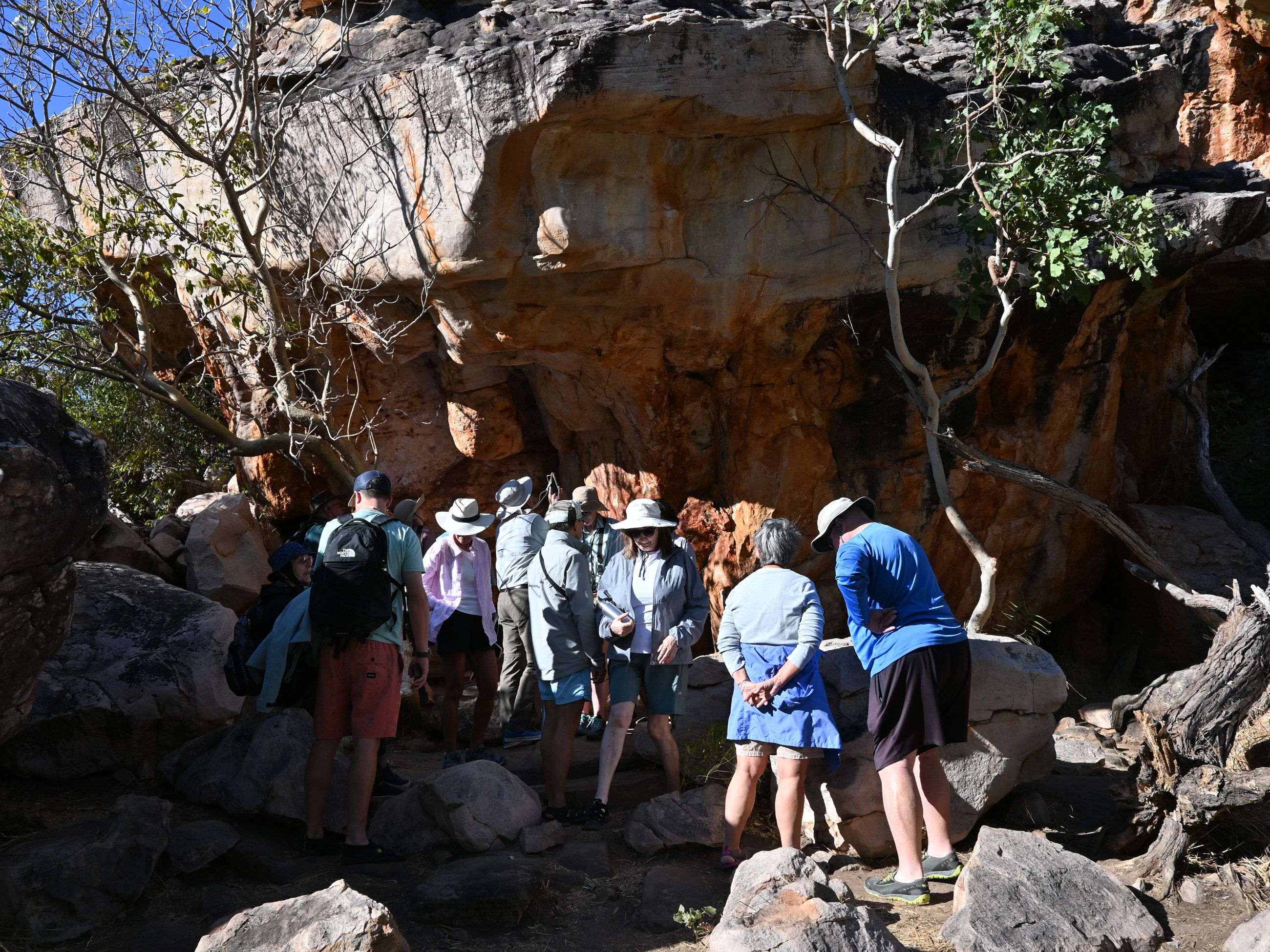 Wandjina rock art site