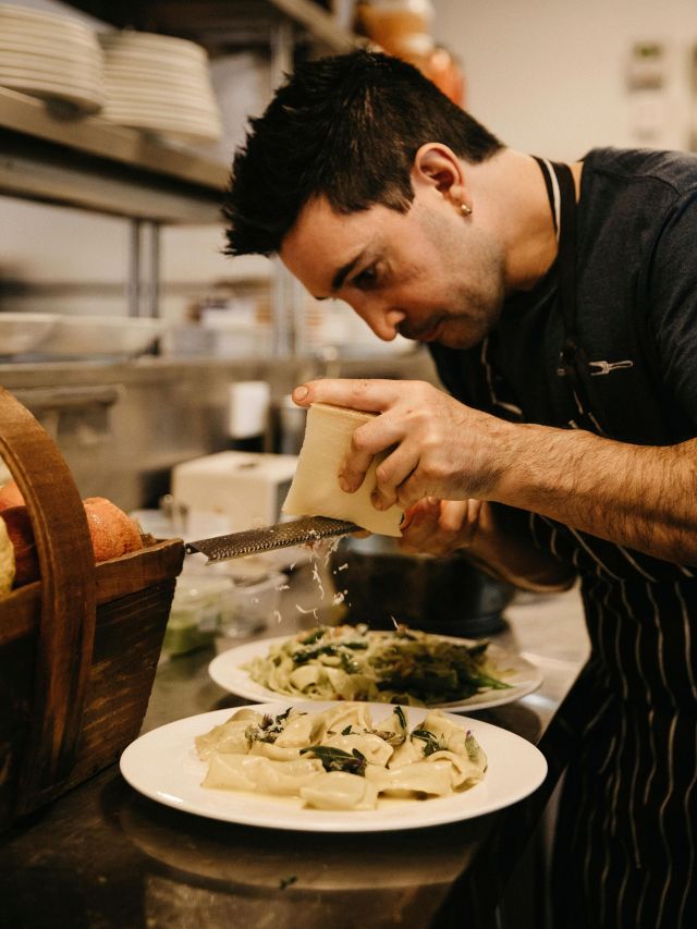 chef at zecca restaurant in griffith