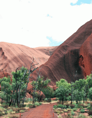 Red Centre as Lonely Planet's only Aussie experience