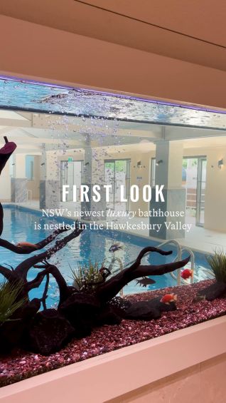 First Look: NSW’s newest luxury bathhouse is nestled in the Hawkesbury Valley