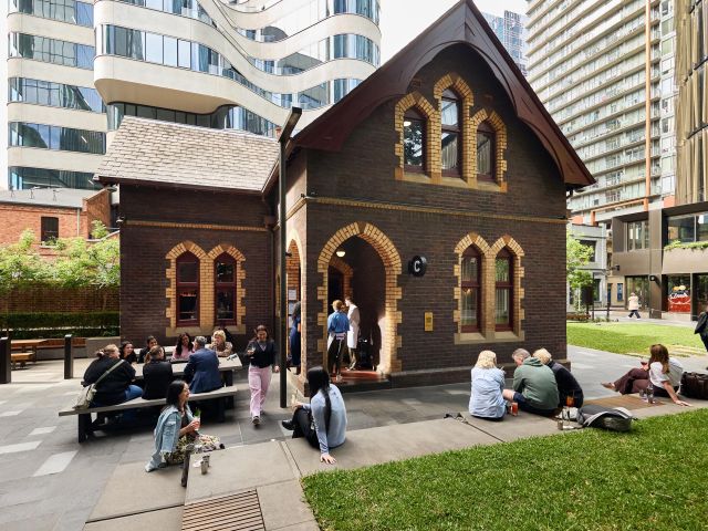 exterior of caretaker's cottage bar in melbourne