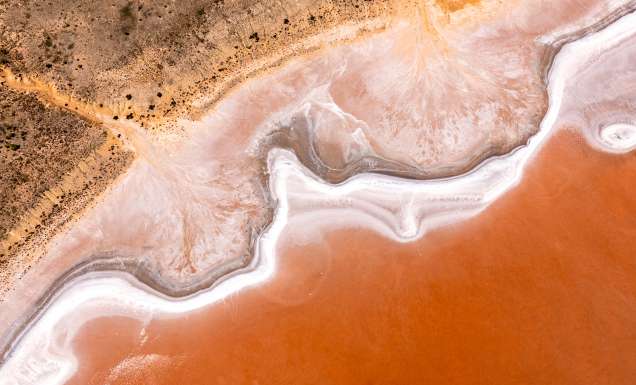 new nsw pink lakes