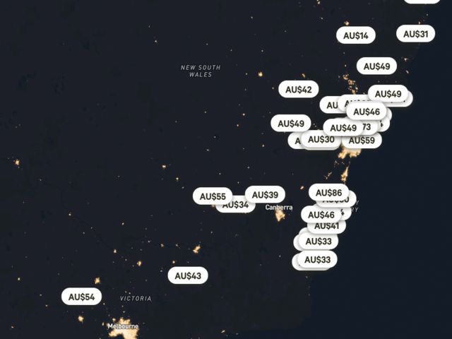 hip camp dark sky map