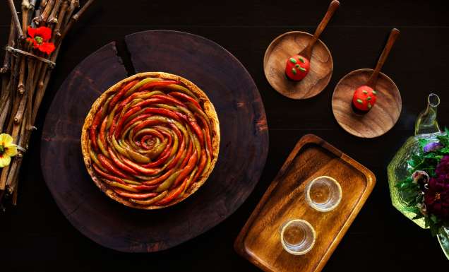 Elaborate dishes from Magill Estate Restaurant