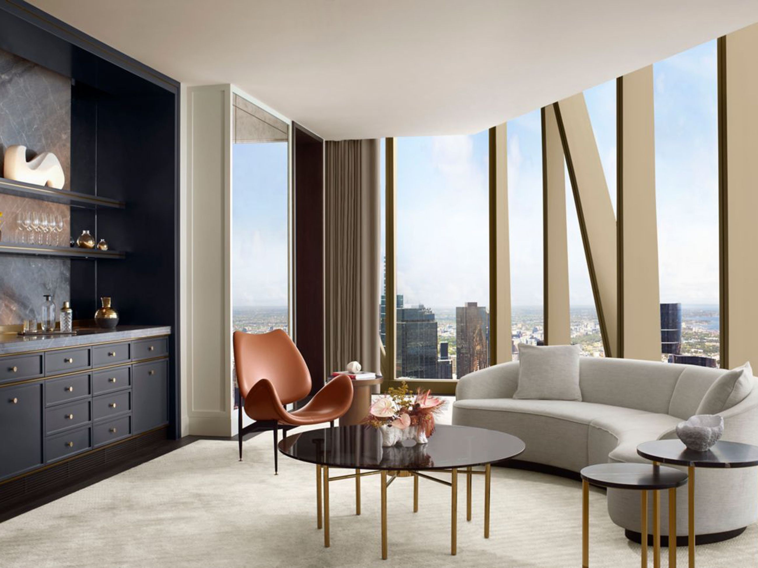 The Ritz-Carlton Melbourne suite view