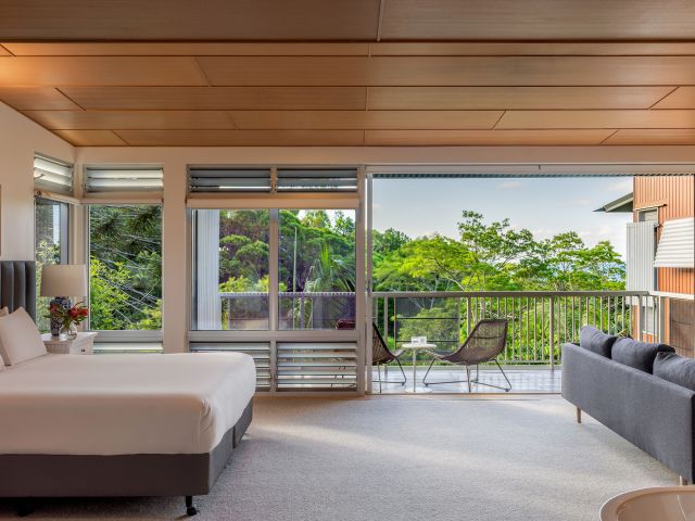 A private room surrounded by the lush greenery of Noosa National Park, a gem by ALL Accor Apartments and Villas.