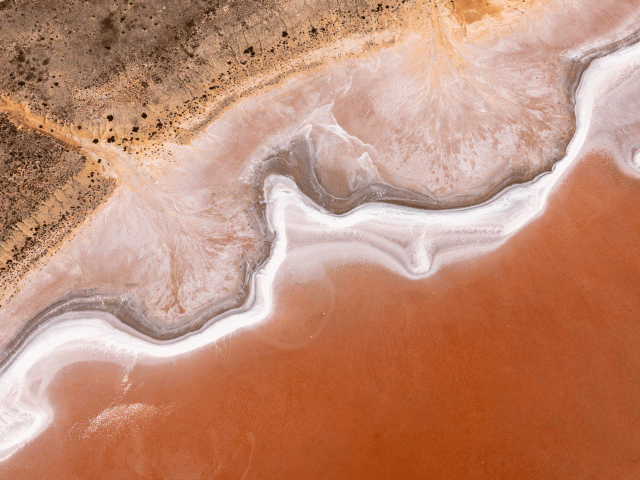 new nsw pink lakes