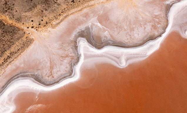 new nsw pink lakes