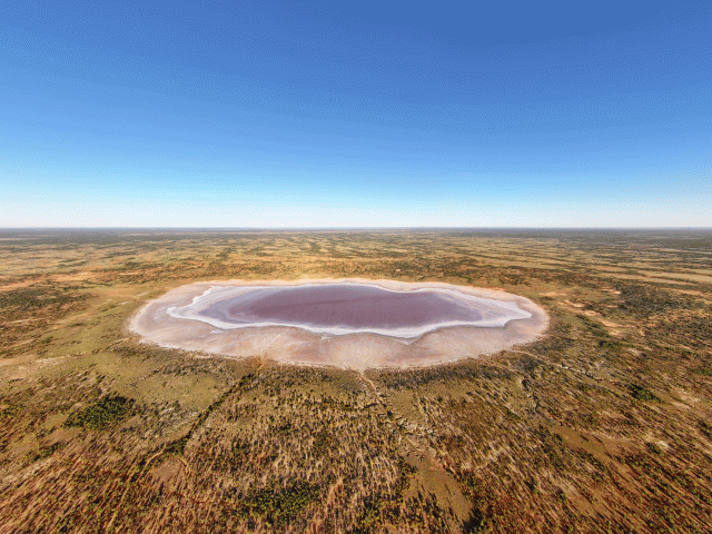 pink lake Pulgamurtie