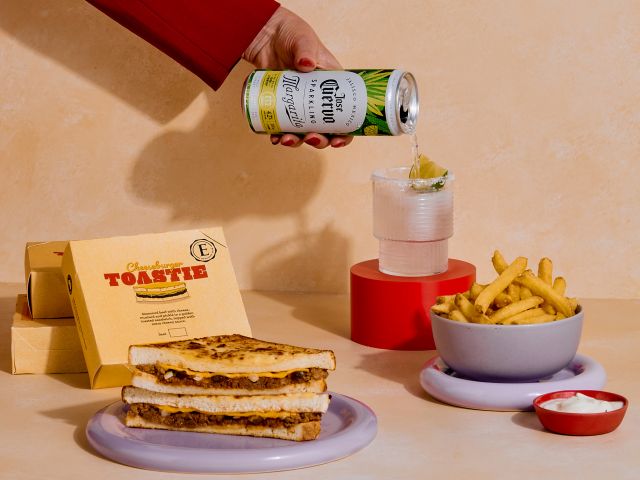 Virgin Australia October 2026 Menu Refresh - Cheeseburger Toastie, Jose Cuervo Margarita and Hot Chips