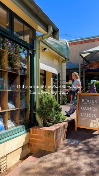 Did you know the Blue Mountains has a bookshop trail?