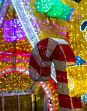 Hunter Valley christmas lights display