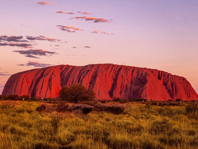Uluṟu sunset